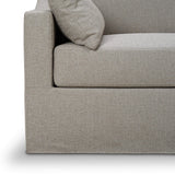 Sutton Sofa In Sand Performance Fabric-Blue Hand Home