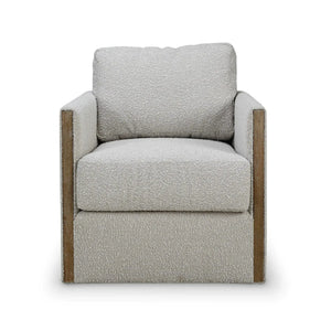 Normandy Swivel Chair-Blue Hand Home