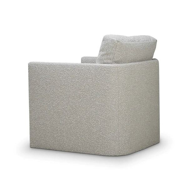Normandy Swivel Chair-Blue Hand Home