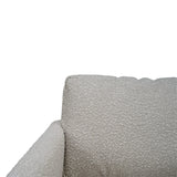 Normandy Swivel Chair In Boucle Sand Performance Fabric-Blue Hand Home