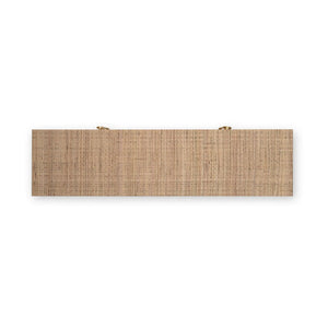 Renoir Console w/ Rattan-Blue Hand Home