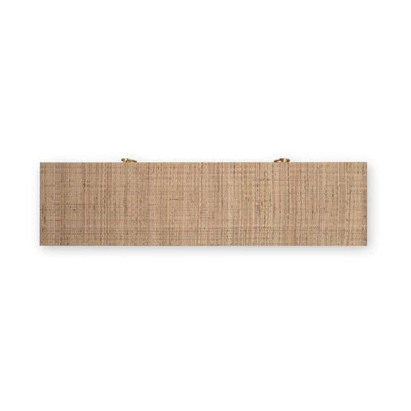 Renoir Console w/ Rattan-Blue Hand Home