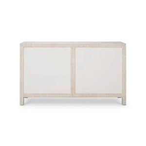 Kagu 6 Drawer Dresser w/ Rattan-Blue Hand Home