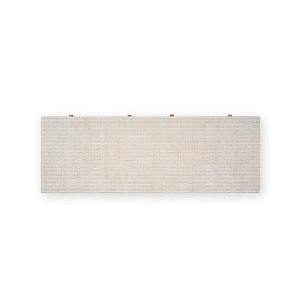Kagu 6 Drawer Dresser w/ Rattan-Blue Hand Home