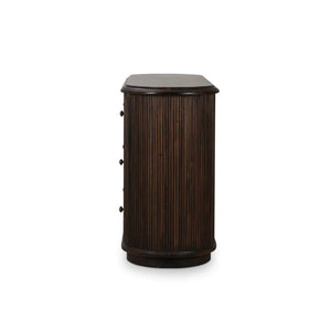 Kraton 3 Drawer Oval Dresser-Blue Hand Home