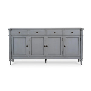 Kelly 4 Door 4 Drawer Buffet-Blue Hand Home