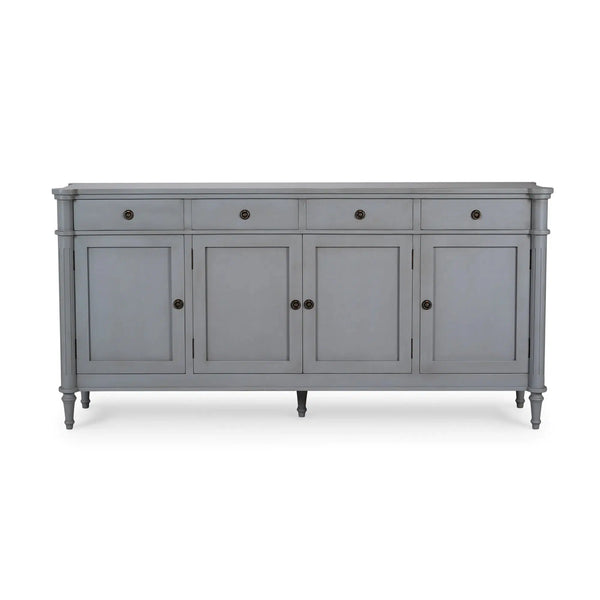 Kelly 4 Door 4 Drawer Buffet-Blue Hand Home