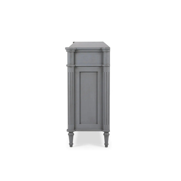 Kelly 4 Door 4 Drawer Buffet-Blue Hand Home