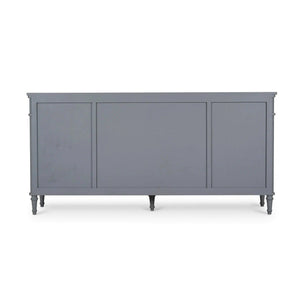 Kelly 4 Door 4 Drawer Buffet-Blue Hand Home