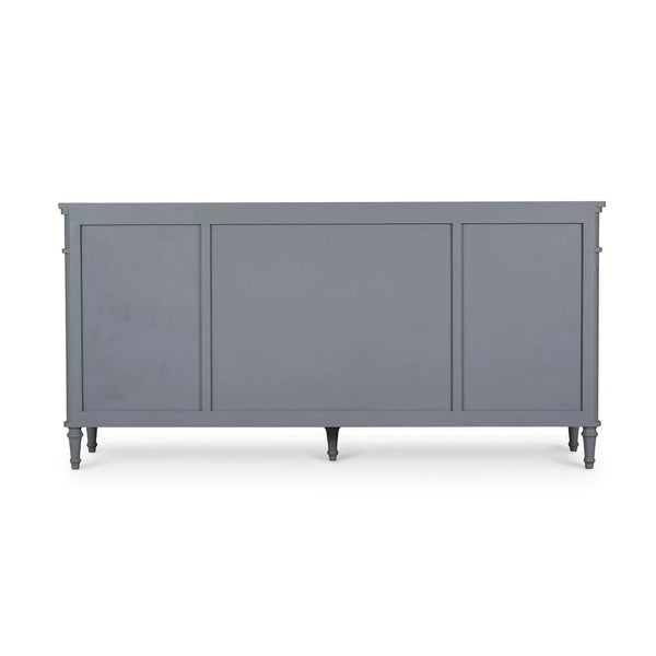 Kelly 4 Door 4 Drawer Buffet-Blue Hand Home