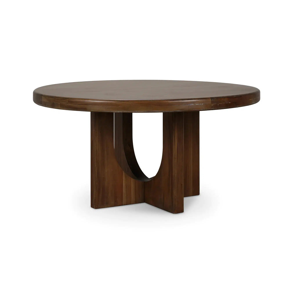 Vannes Round Dining Table 60"-Blue Hand Home