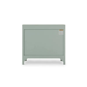 Chloe 3 Drawer Dresser in Vintage Fennel Green-Blue Hand Home
