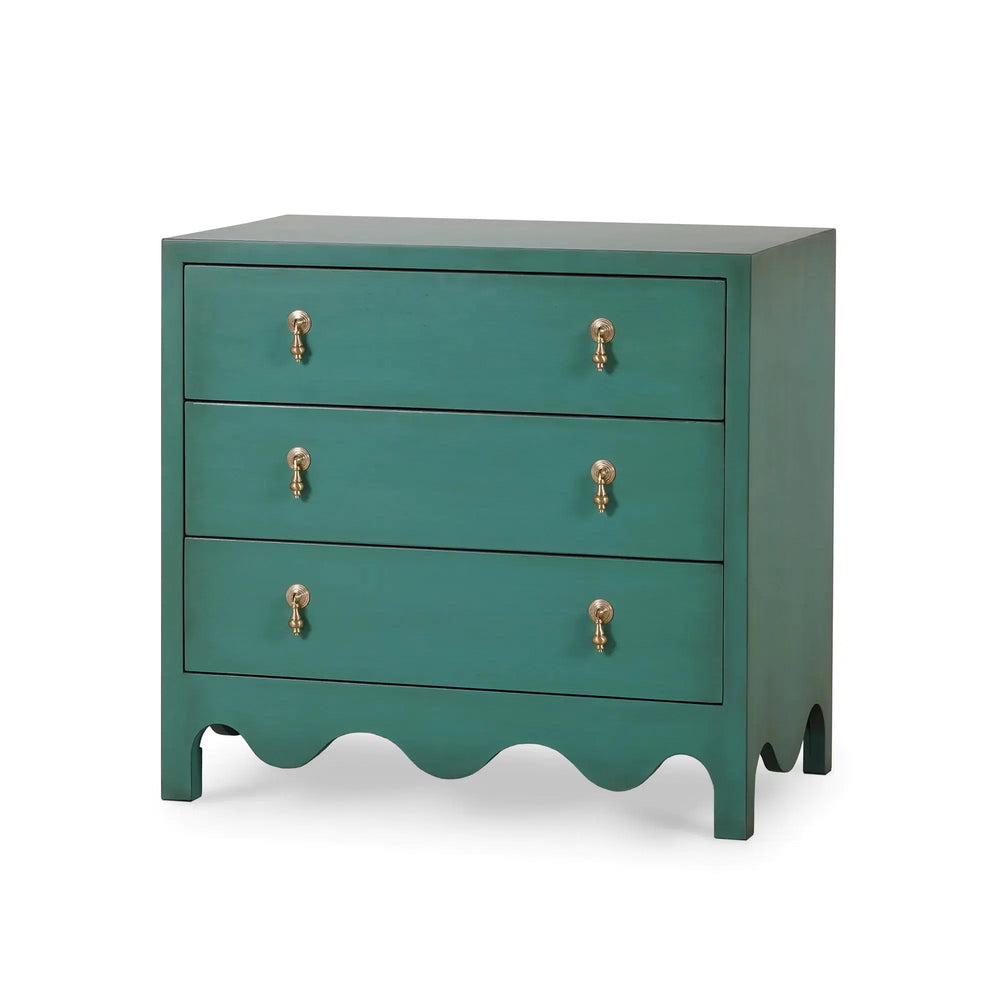 Chloe 3 Drawer Dresser-Blue Hand Home