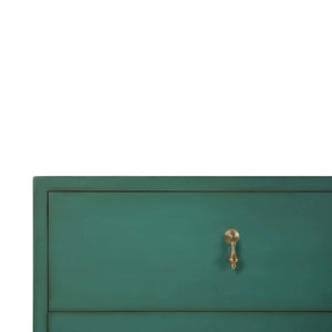 Chloe 6 Drawer Dresser in Vintage Willow Green-Blue Hand Home