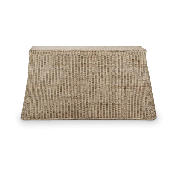 Newport Console Table In Rattan Natural-Blue Hand Home