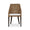 Savanah Dining Chair In Light Glazed Rattan w/ Arctic White Performance Fabric Cushion-Blue Hand Home
