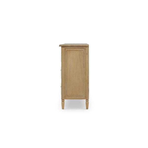 Cholet 7 Drawer Dresser in Fruitwood-Blue Hand Home