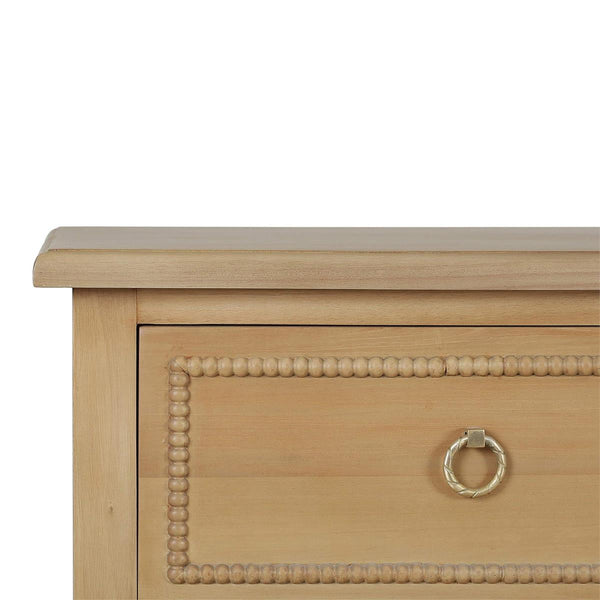 Cholet 7 Drawer Dresser in Fruitwood-Blue Hand Home