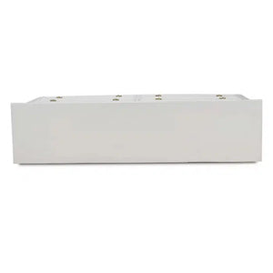 Cholet 7 Drawer Dresser in Architectural White-Blue Hand Home