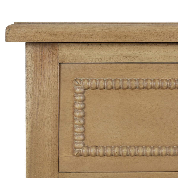 Cholet Lingerie Chest in Fruitwood-Blue Hand Home