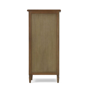 Cholet Lingerie Chest in Straw Wash-Blue Hand Home