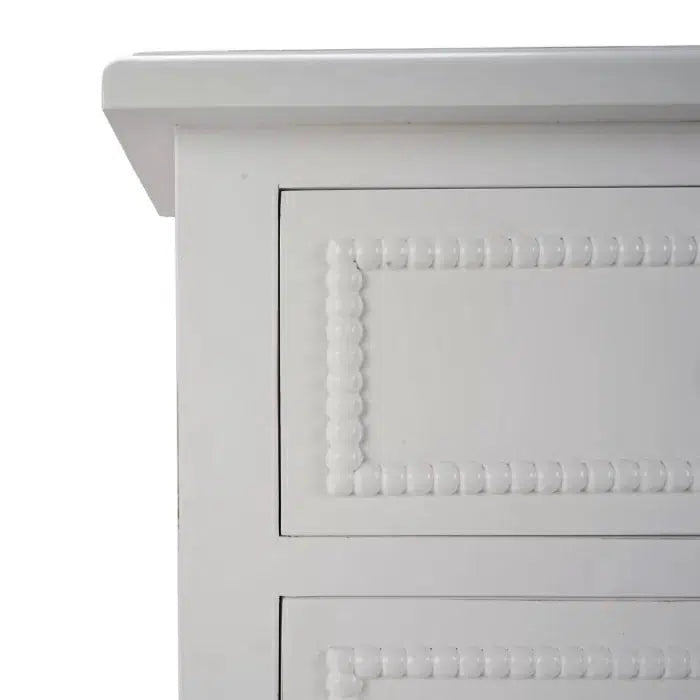 Cholet Lingerie Chest in Architectural White-Blue Hand Home
