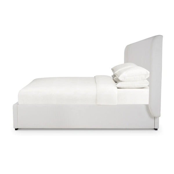 Luxor Upholstered Bed King-Blue Hand Home