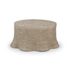 Newport Coffee Table In Rattan Natural-Blue Hand Home