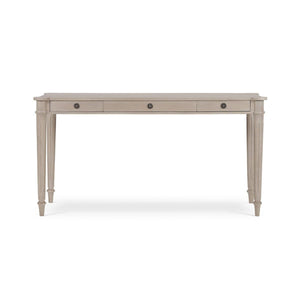 Kelly 3 Drawer Desk in Sandbar-Blue Hand Home