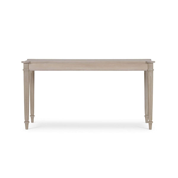 Kelly 3 Drawer Desk in Sandbar-Blue Hand Home