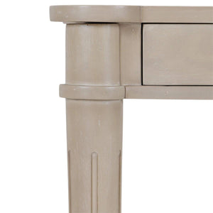 Kelly 3 Drawer Desk in Sandbar-Blue Hand Home