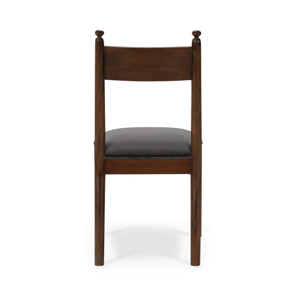 Bahama Dining Chair w/ Upholstered Seat-Blue Hand Home