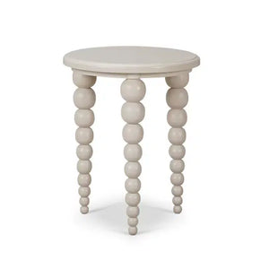 Cholet Side Table in Putty-Blue Hand Home