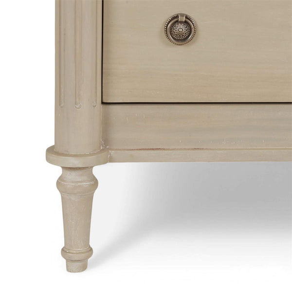 Kelly 6 Drawer Dresser in Sandbar-Blue Hand Home