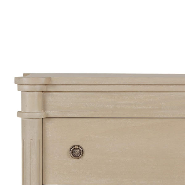 Kelly 6 Drawer Dresser in Sandbar-Blue Hand Home
