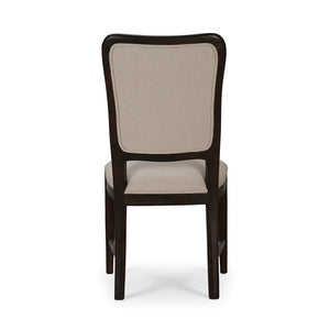 Laurna Dining Chair w/ Upholstered Back-Blue Hand Home