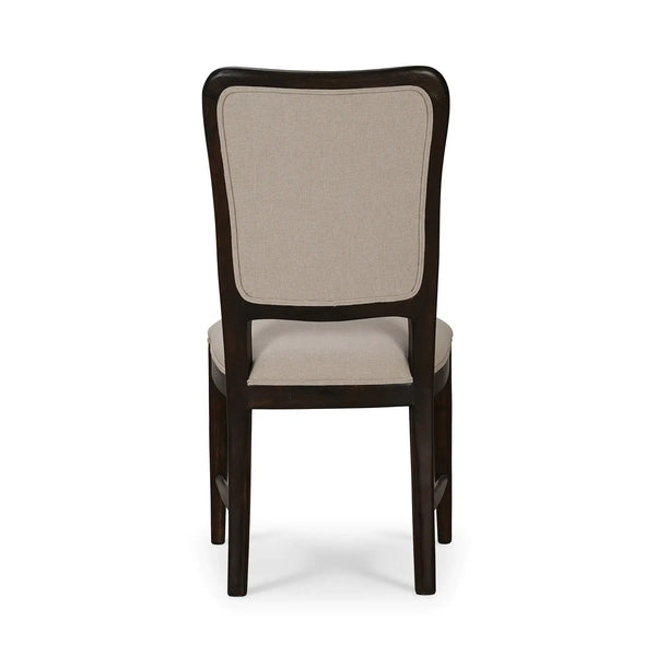 Laurna Dining Chair w/ Upholstered Back-Blue Hand Home