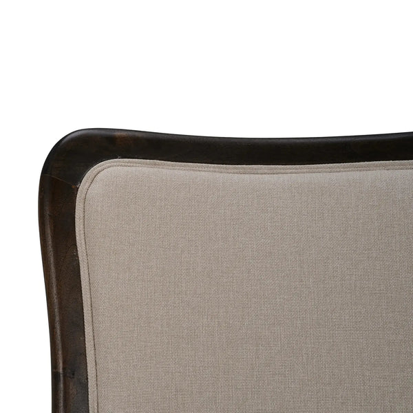 Laurna Dining Chair w/ Upholstered Back-Blue Hand Home
