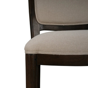 Laurna Dining Chair w/ Upholstered Back-Blue Hand Home