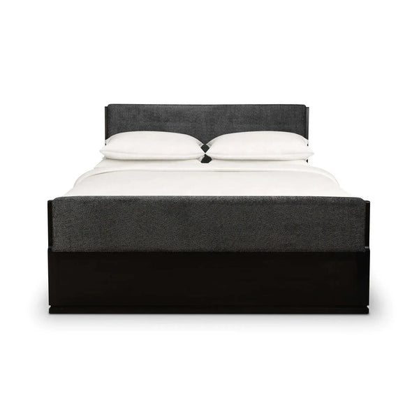 Benjamin Upholstered Bed King-Blue Hand Home