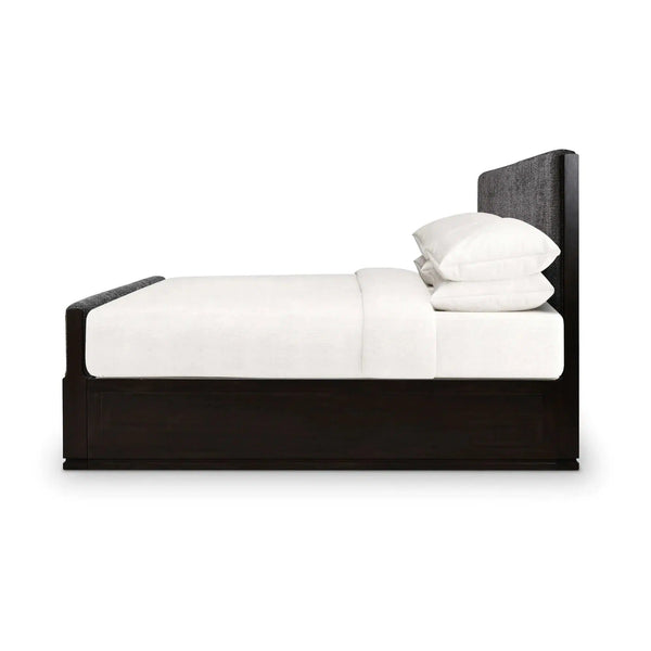 Benjamin Upholstered Bed King-Blue Hand Home