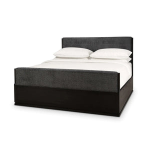 Benjamin Upholstered Bed King-Blue Hand Home
