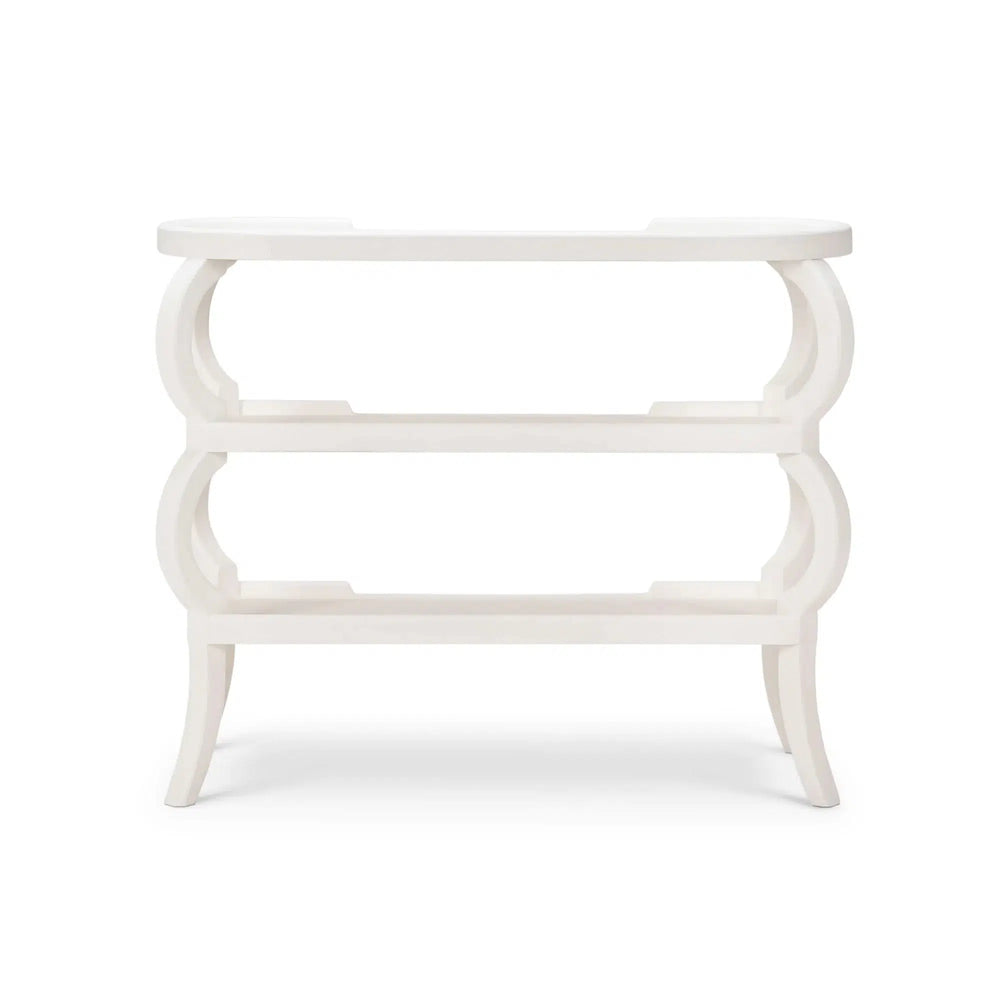 Savanah 3 Tiered Console Table-Blue Hand Home