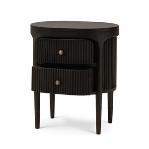 Regent Bedside Small Table-Blue Hand Home