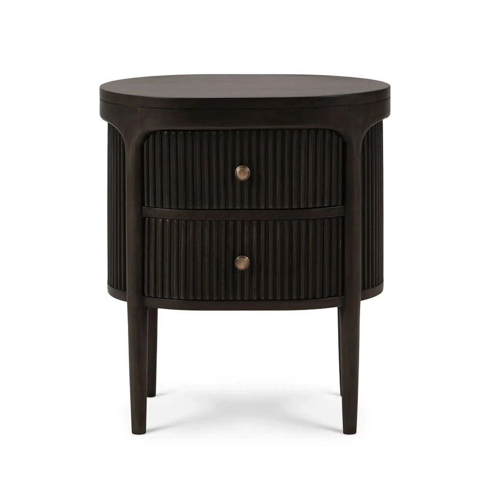 Regent Bedside Small Table-Blue Hand Home