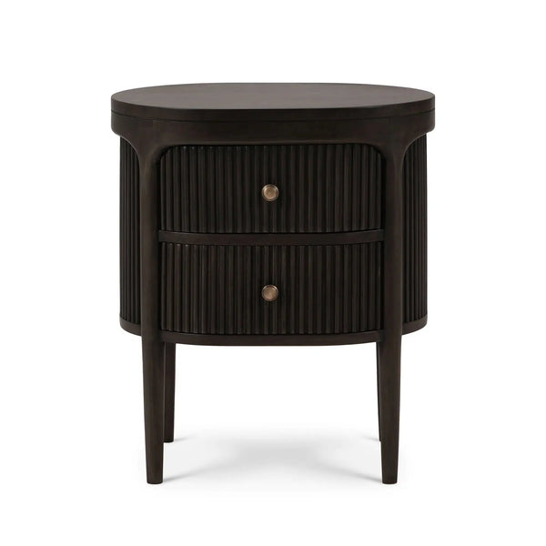 Regent Bedside Small Table-Blue Hand Home