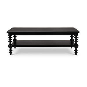 Milano Coffee Table in Batavia Black-Blue Hand Home