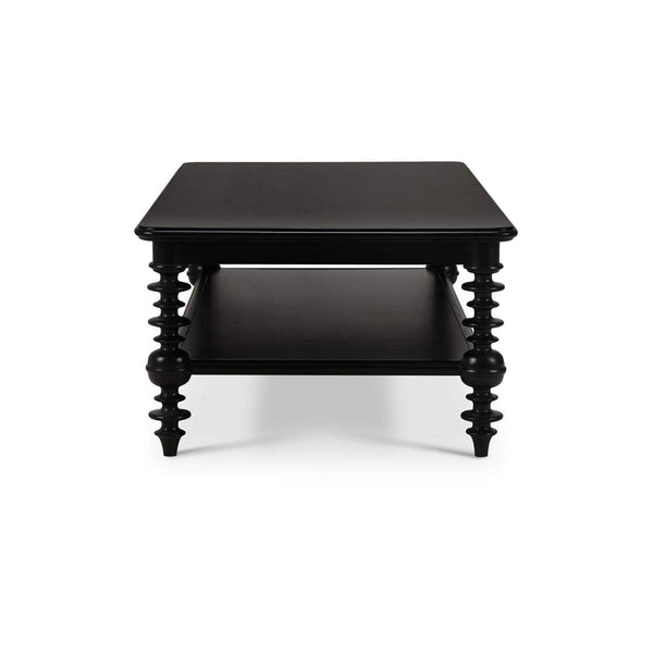Milano Coffee Table in Batavia Black-Blue Hand Home