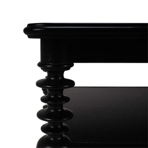 Milano Coffee Table in Batavia Black-Blue Hand Home