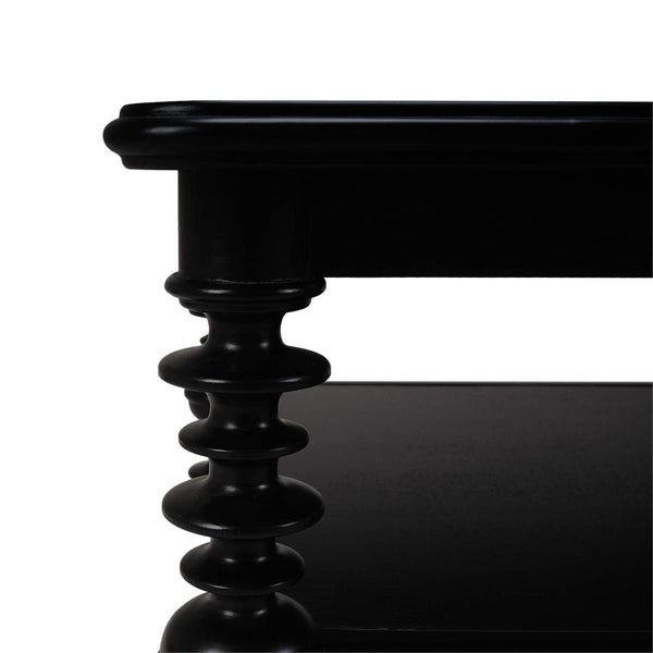 Milano Coffee Table in Batavia Black-Blue Hand Home